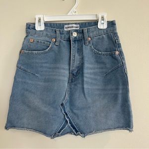 Astonishing Power, AS, Light Blue Denim Skirt